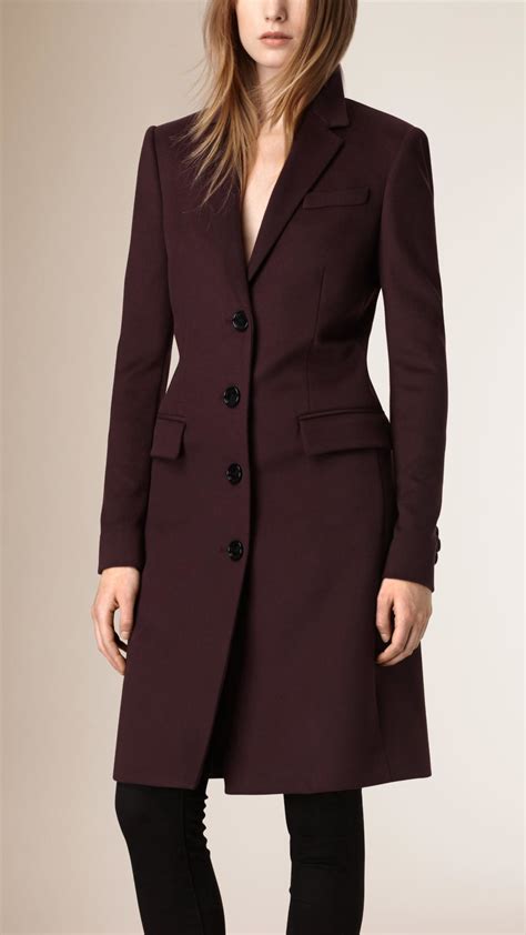 burberry cashmere tailored coat|Burberry cashmere coat women's.